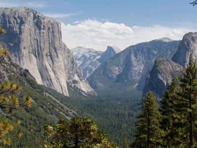 Yosemite National Park: Yosemite Valley View from Inspiration Point