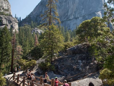 Yosemite National Park: Hiking the Mist Trail to Nevada Falls