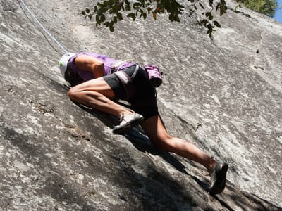 Yosemite National Park: Lolo Attacking the Manure Buttress Pile