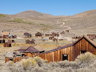 Eastern Sierra (North of  Mono Lake): Bodie State Historic Park