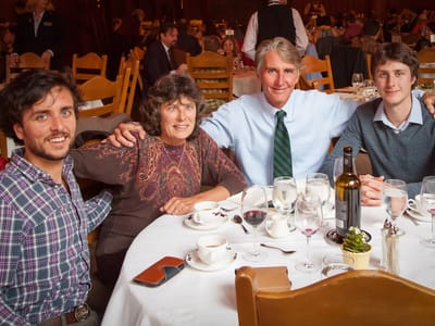 Yosemite National Park: Family at Ahwahnee Thanksgiving Dinner
