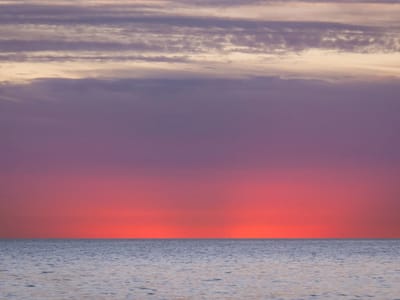 Carpinteria State Beach / Santa Barbara: Carpinteria State Beach Double Sunset