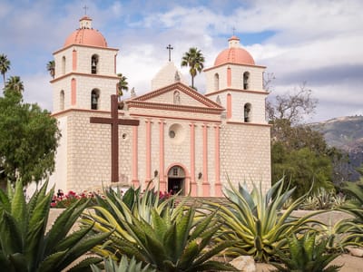 Carpinteria State Beach / Santa Barbara: Mission Santa Barbara