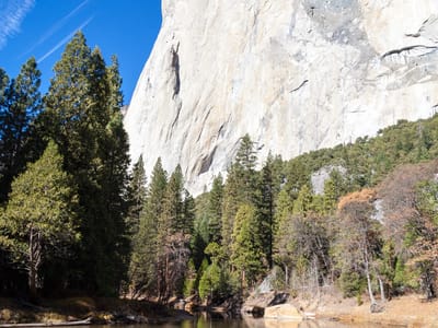 Yosemite National Park: Lolo and Boys Enjoying El Capitan