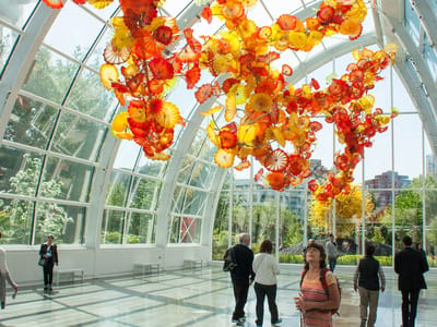 Seattle: Lolo in Chihuly Glasshouse