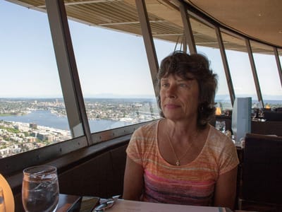 Seattle: Lolo Dining in the Space Needle
