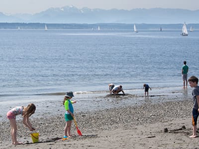 Seattle: Golden Gardens Beach