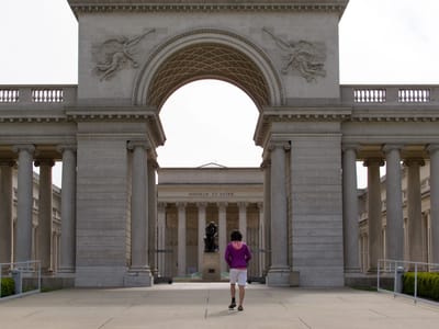 San Francisco: Entrance to Legion of Honor Museum