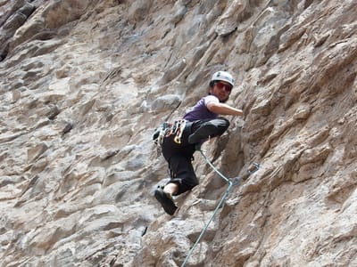 Eastern Sierra - South (Mammoth Lakes, Bishop, and Lone Pine): Andrew on Lead