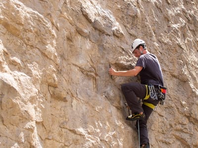 Eastern Sierra - South (Mammoth Lakes, Bishop, and Lone Pine): Tom on Lead