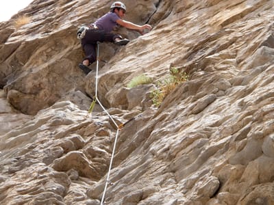 Eastern Sierra - South (Mammoth Lakes, Bishop, and Lone Pine): Andrew on Lead