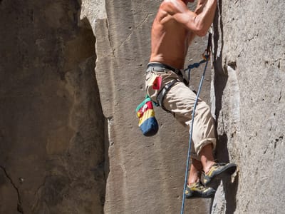 Eastern Sierra - South (Mammoth Lakes, Bishop, and Lone Pine): Herb Climbing on Lolo's Belay
