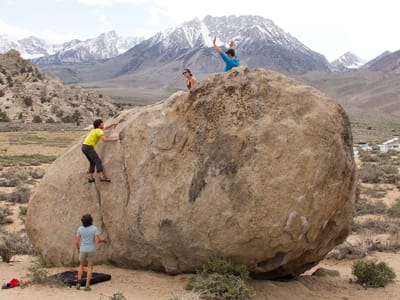 Eastern Sierra - South (Mammoth Lakes, Bishop, and Lone Pine): Offspring and Celeste Bouldering Ranger Rock