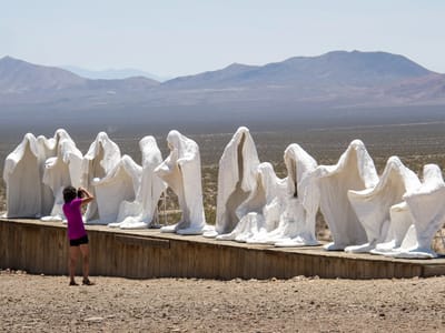 Rhyolite: Lolo with Szukalski’s \"Last Supper\"