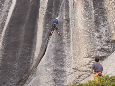 Tuolumne Meadows / Mono Lake: Boys and Celeste on \"Lord Caffeine\"