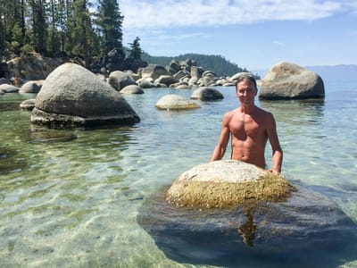 South Lake Tahoe area: Herb at Secret Cove