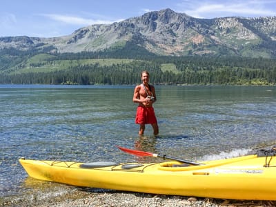 South Lake Tahoe area: Herb at Fallen Leaf Lake