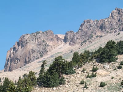 Lassen Volcanic National Park: Vulcan Eye of Lassen Peak