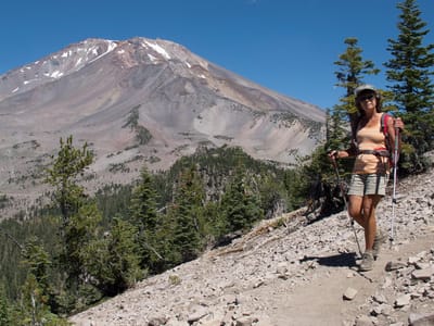 Lake Siskiyou Camp Resort: Lolo on Descent from Gray Butte