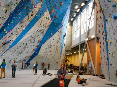 Wyoming to Utah: Momentum Rock Climbing Gym