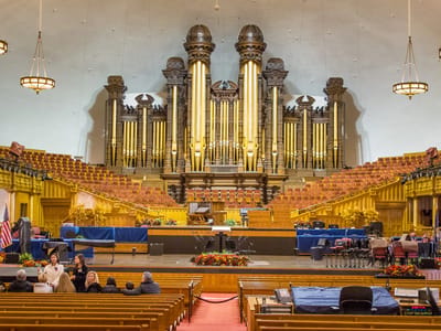 Wyoming to Utah: Large Mormon Organ