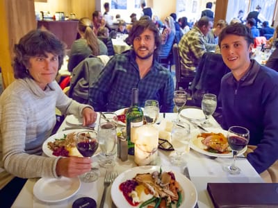 Yosemite National Park: Thanksgiving Dinner