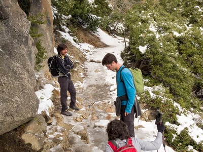 Yosemite National Park: The Trail Gets Slippery