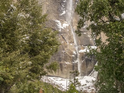 Yosemite National Park: Approaching the Falls