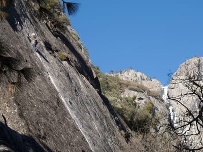 Yosemite National Park: Tommy on Swan Slab