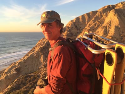 Campland on the Bay and San Diego Side Trips: Herb over Black's Beach
