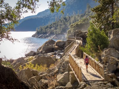 Yosemite National Park: Intact Hetch Hetchy Bridge