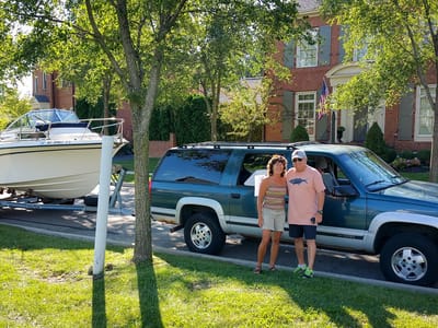 Breezewood, PA to Brother's House in New Albany: Boat makes it to Jimmy's