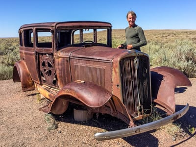 Petrified Forest National Park: Herb shopping for a new vehicle