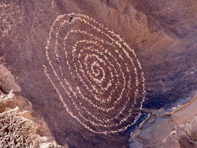 Petrified Forest National Park: Solar Marker on Martha's Butte