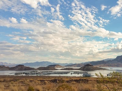 Lake Mead National Recreation Area: View from our run
