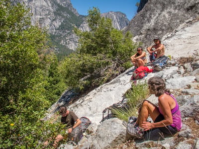 Yosemite Valley: Trying to find Sentinel Creek Climbing Wall