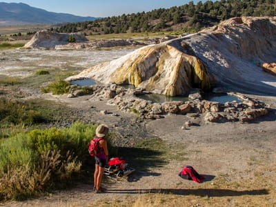 Mono Lake and Travertine Hot Springs (Bridgeport): Lolo by Travertine Hot Springs