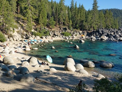 South Lake Tahoe Area: Secret Cove on Lake Tahoe