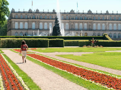 Chiemsee: Gardens at Schloss Herrenchiemsee