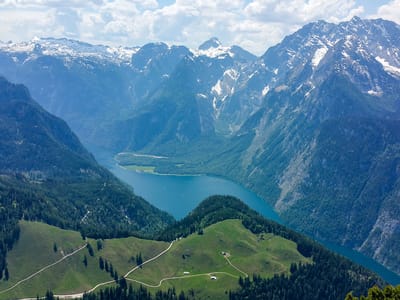 Berchtesgaden National Park: View from Jenner summit