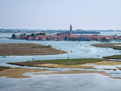 Venice: View of Burano from Santa Maria Assunta Campanile