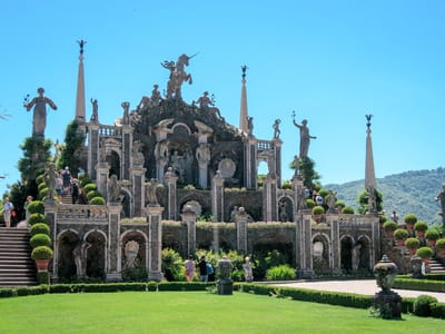 Lake Maggiore and the Borromean Islands: Isola Bella Garden Amphitheater