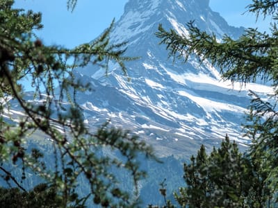 Zermatt and the Matterhorn: Matterhorn from the AHV-Weg