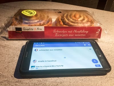 Grindelwald: Snails in Hazelnuts??