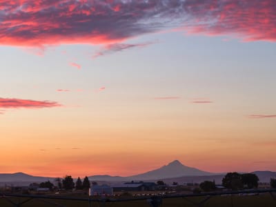 Solartown: Mt. Jefferson from Solartown