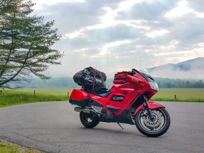 Cades Cove Loop to Lebanon: Honda ST1100 Supermodel