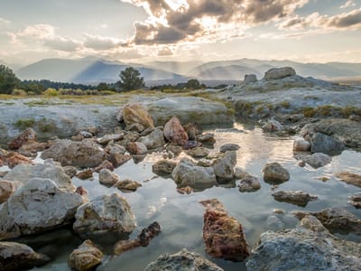 Bridgeport: Geothermal field at Travertine Hot Springs