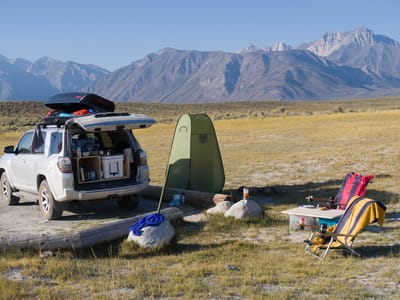 Long Valley Primitive Hot Springs: All the comforts of home