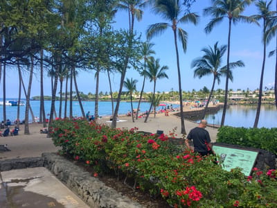 Kailua-Kona (Big Island): Anaeho’omalu Beach