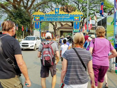 Chiang Rai: Border crossing into Myanmar